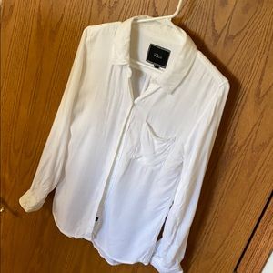 Rails Light Cotton Long Sleeve Button Up